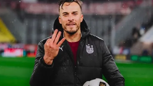 Haris Tabaković postigao hat-trick u derbiju, Salzburg na društvenim mrežama objavio: "To je ono što on radi