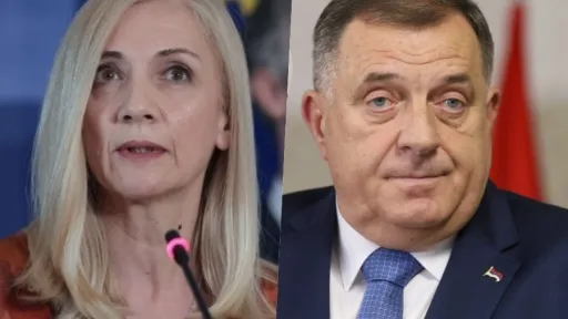 Zamjenica ministra Duška Jurišić reagovala na verbalni napad Milorada Dodika na novinara BHRT-a Vladimira Šuška