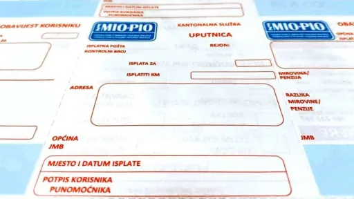 Zavod za penziono i invalidsko osiguranje Federacije BiH: isplata penzija za oktobar počinje 5. novembra