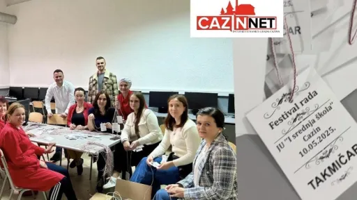 Sve je spremno: I srednja škola Cazin domaćin Festivala rada Sve je spremno: I srednja škola Cazin domaćin Festivala rada