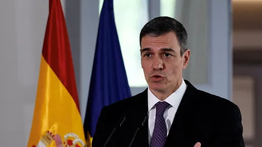 Premijer Španije Pedro Sanchez na pitanje o Izraelu poručio: Mi ne trgujemo s genocidnom državom Premijer Španije Pedro Sanchez na pitanje o Izraelu poručio: Mi ne trgujemo s genocidnom državom