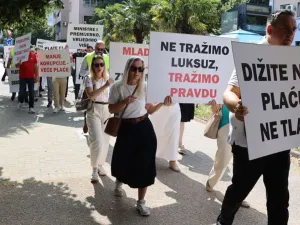 Počeo &scaron;trajk upozorenja uposlenika pravosuđa u HNK: &ldquo;Ovaj put nećemo odustati!&rdquo;