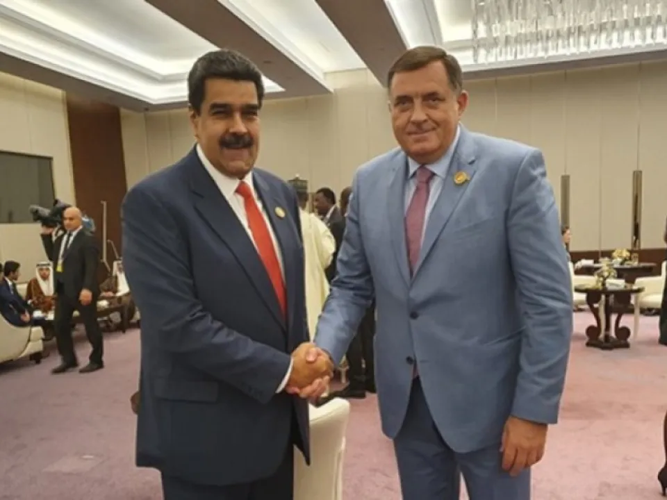 GDJE SU KAČKETI: Dodik koji se kune u Trumpa u susretu sa njegovim najvećim neprijateljem Madurom | Slobodna Bosna