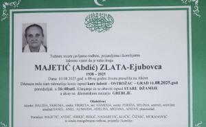 Na Ahiret preselila Majetić (Abdić) Zlata – Ejubovca | Cazin.NET