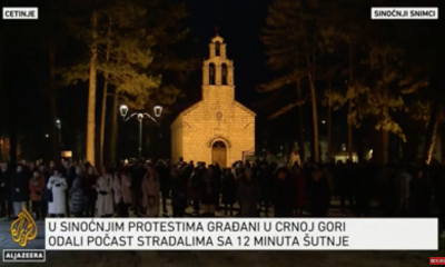 Pozivi da se protesti na Cetinju ne politizuju