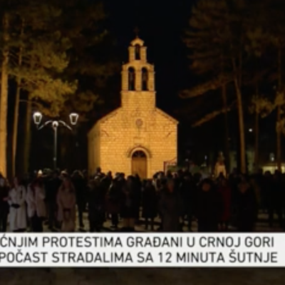 Pozivi da se protesti na Cetinju ne politizuju