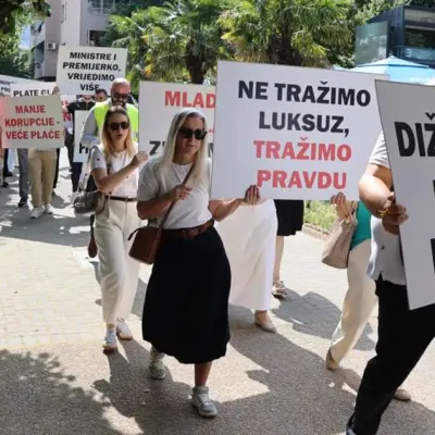 Počeo &scaron;trajk upozorenja uposlenika pravosuđa u HNK: &ldquo;Ovaj put nećemo odustati!&rdquo;