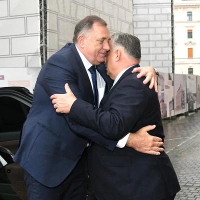 ČELIČNI ZAGRLJAJ BANJALUKE I BUDIMPE&Scaron;TE: Dodik i Orban razmijenili poruke pred sutra&scaron;nje izbore