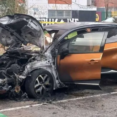 Automobil koji je zapaljen pripadao supruzi zamjenika gradonačelnika