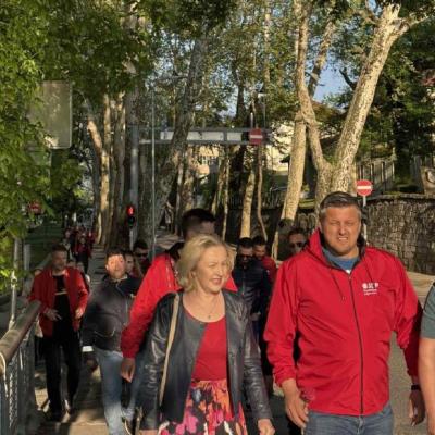 Prvi maj u Bihaću: Tradicionalno, uranak organizirali članovi gradskog SDP-a