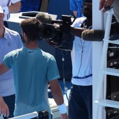 ŠOK U CINCINNATIJU: Prvi reket svijeta predao meč Carlosu Alcarazu (FOTO)