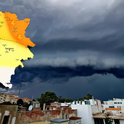 Dijelove BiH bi mogla pogoditi superćelijska oluja, evo kada i gdje se očekuje!