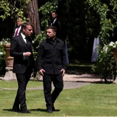 Macron: Ukrajina je spremna na prekid vatre, Putin mora dokazati da želi mir