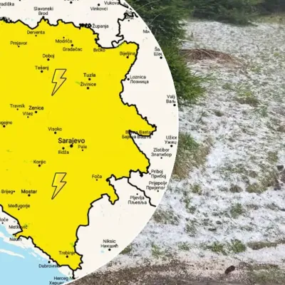 Jedan dio zemlje već stradao: Stiže nova promjena vremena, evo kojim dijelovima BiH prijeti nevrijeme (VIDEO/FOTO)