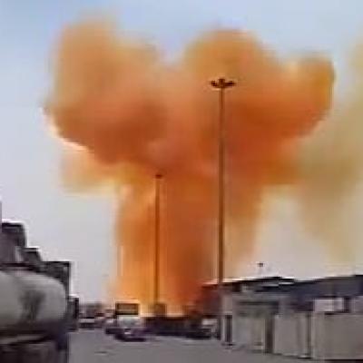 Objavljen snimak na kojem se vidi sam početak ogromne eksplozije u iranskoj luci