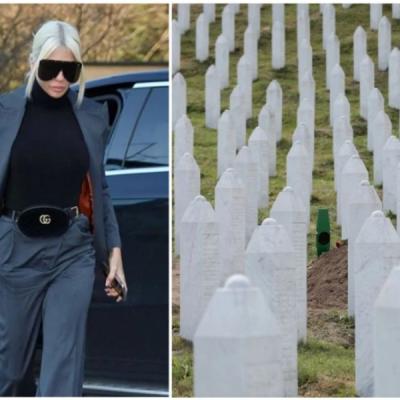 JELENA KARLEUŠA VRIJEĐA ŽRTVE GENOCIDA U SREBRENICI: &quot;Ne može Srebrenica, ako ne i…