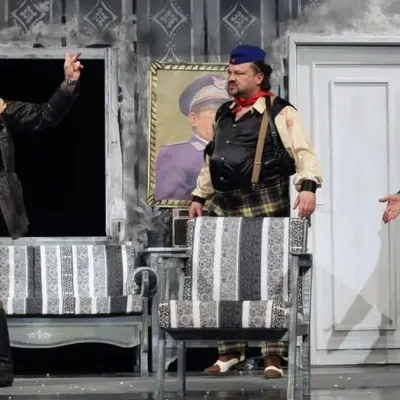 NPS: Jubilarno 100. izvođenje Kupusovićeve predstave &quot;Balkanski špijun u Sarajevu&quot;