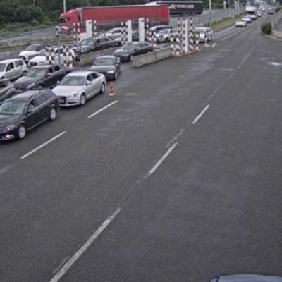 Duga kolona vozila na graničnim prelazima na ulazu u BiH