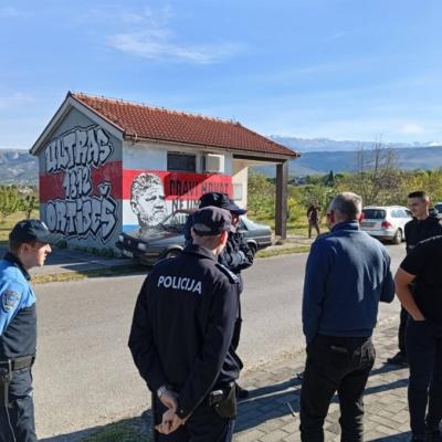 ZASTUPNIK KAJAN TRAŽI ODGOVORE: Ko je nalog za uklanjanje murala zločincu Praljku držao u ladici i ko je obavijestio "grupu građana"