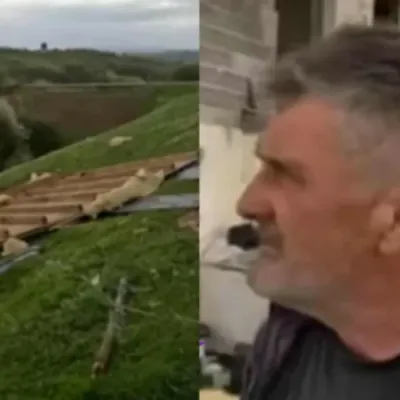 Cazin: Vjetar mu odnio krov na tuđe zemljište, komšija ne da da se vrati – “Ni selam ne naziva”