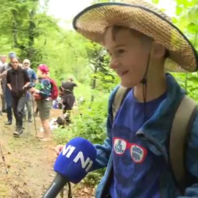 Hamid Dizdarević iz Krajine je najmlađi učesnik Marša mira: “Drago mi je što sam prešao ovaj put, pozivam vršnjake da isto učine”