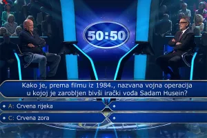 TARIK GA JE U ČUDU GLEDAO: Takmičar u "Milijuna&scaron;u" nije znao odgovor na 13. pitanje, kući je odnio iznos od...