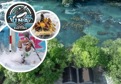 Od olimpijskog kajaka&scaron;a do promotora adrenalinske avanture na Uni: Dinko Mulić stoji iza Una Olympic Raftinga