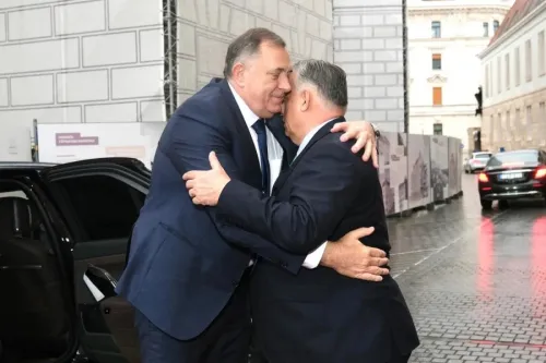 ČELIČNI ZAGRLJAJ BANJALUKE I BUDIMPE&Scaron;TE: Dodik i Orban razmijenili poruke pred sutra&scaron;nje izbore