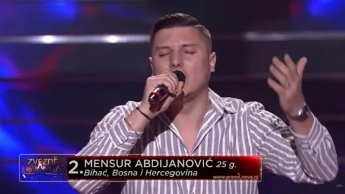 Bi&scaron;ćanin Mensur Abdijanović pro&scaron;ao u peti krug &bdquo;Zvezda Granda&ldquo;