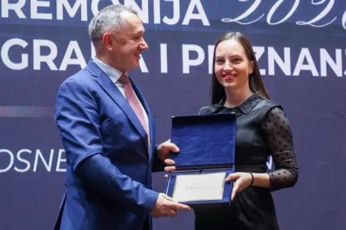 Članovi Karate kluba Bihać među dobitnicima priznanja Karate saveza BiH