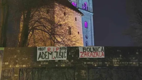 Bihać: Mirno okupljanje zbog tragične smrti mladića