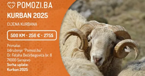 Pomozi.ba organizuje humanitarnu akciju "Kurban 2025"
