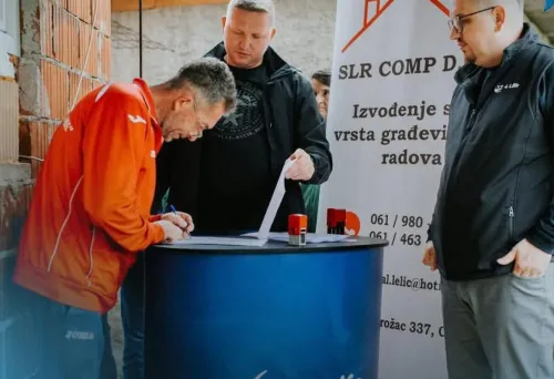 Počinje sanacija kuće nezaposlene porodice Ožegović u Cazinu