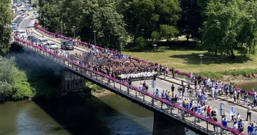 BH Fanaticosi zagrijali atmosferu pred utakmicu Zmajeva protiv San Marina