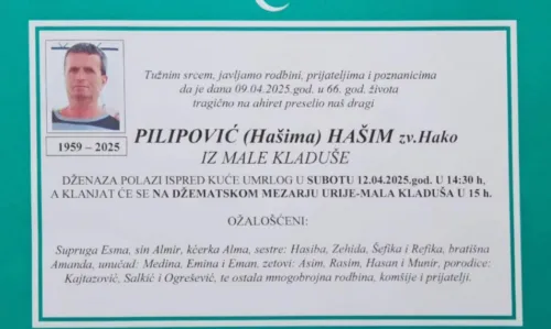 Na ahiret preselio Pilipović (Ha&scaron;ima) Ha&scaron;im &ndash; Hako