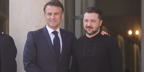 Macron: Ukrajina je spremna za bezuslovno primirje, Zelenski mi je to potvrdio