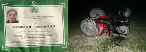 Bihać: Sutra dženaza mu&scaron;karcu koji je poginuo u nesreći s traktorom