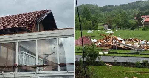 Nevrijeme u BiH: Olujni vjetar nosio krovove s kuća, meteorolozi najavljuju obilne padavine (FOTO)
