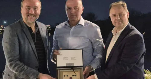 Helez sa osnivačima Vijeća za saradnju Marylanda i BiH o saradnji u oblasti obrazovanju