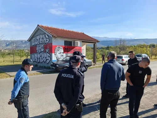 ZASTUPNIK KAJAN TRAŽI ODGOVORE: Ko je nalog za uklanjanje murala zločincu Praljku držao u ladici i ko je obavijestio "grupu građana"