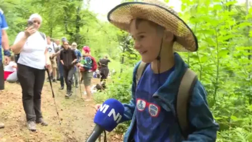 Hamid Dizdarević iz Krajine je najmlađi učesnik Mar&scaron;a mira: &ldquo;Drago mi je &scaron;to sam pre&scaron;ao ovaj put, pozivam vr&scaron;njake da isto učine&rdquo;
