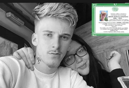 Tuga u Krajini: Danas posljednji ispraćaj Abedina Duratovića (19), mladića koji je izgubio bitku nakon te&scaron;ke nesreće kod Cazina